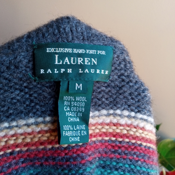 Ralph Lauren Southwestern Cardigan - Picture 7 of 7